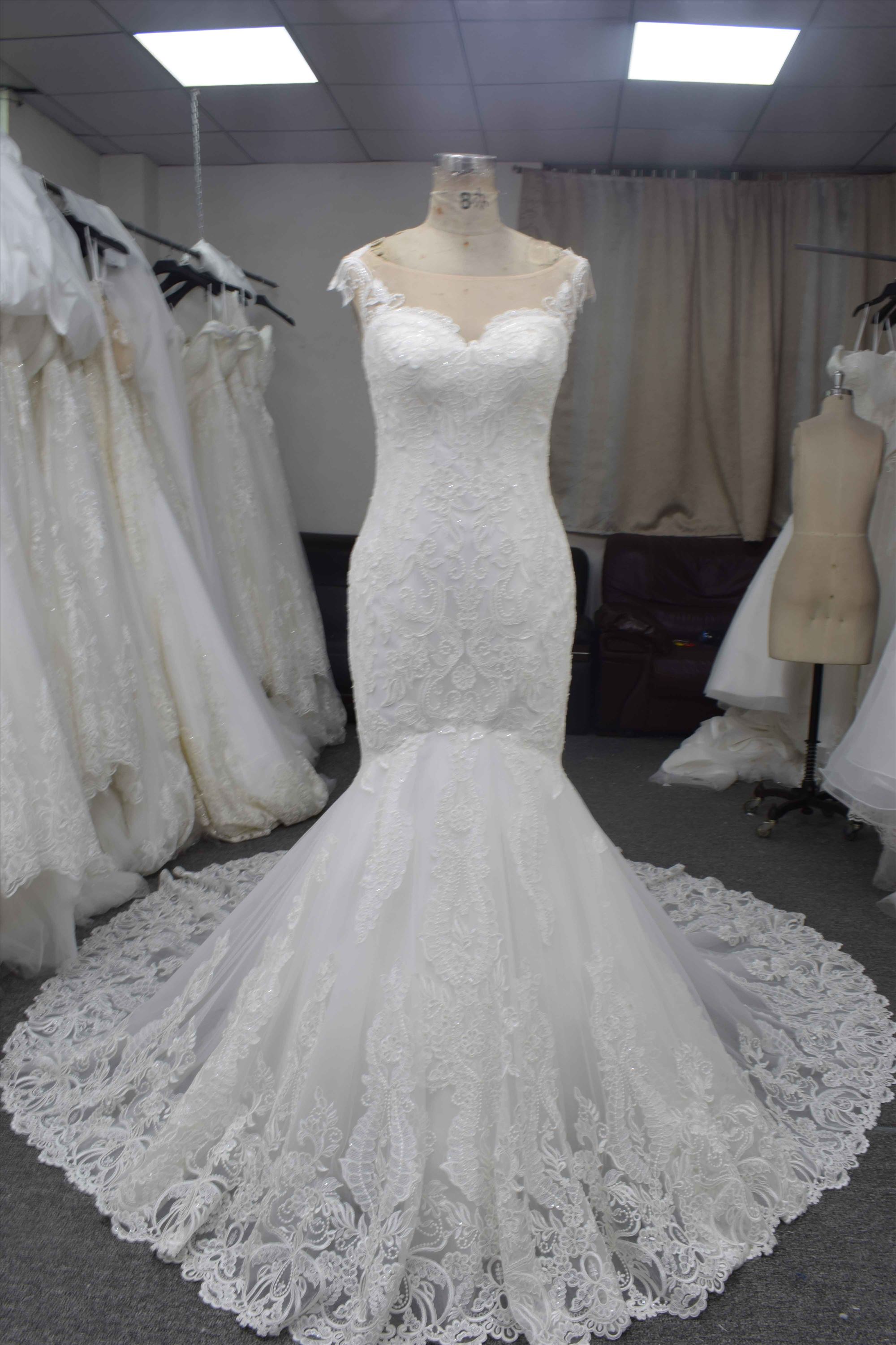 Elegant New Design Bridal Gown, Hot Sale Wedding Dress