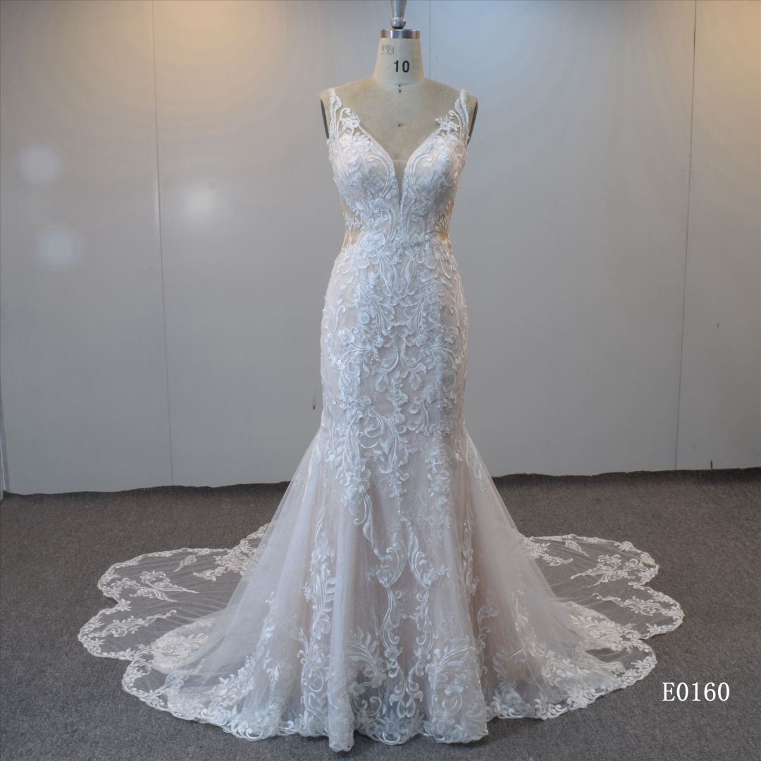 Elegant New Design Wedding Gown Mermaid Bridal gown For Wholesale