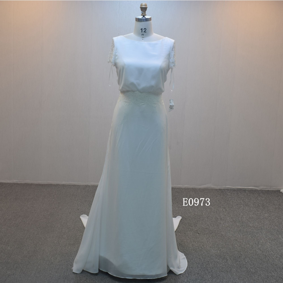 New design Mermaid bridal dress guangzhou factory made elegant Lace bridal dress