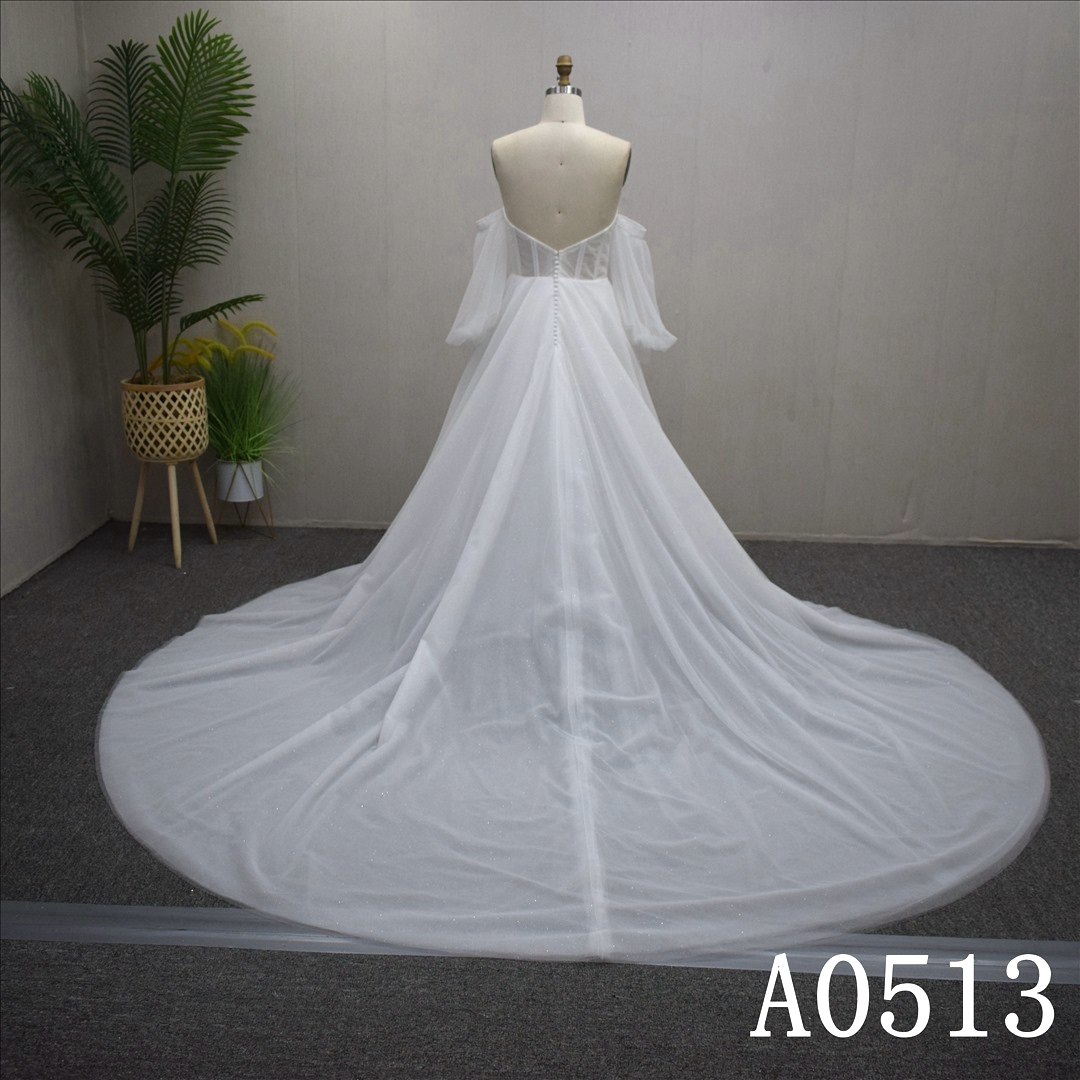 2024 Off-Shoulder Wedding Dress Elegant Bridal Gowns vestido de novia For Bride