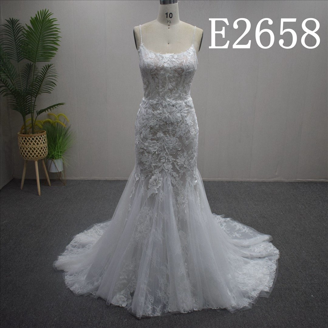 Luxury 2025 Wedding Dress Mermaid Bridal Gown