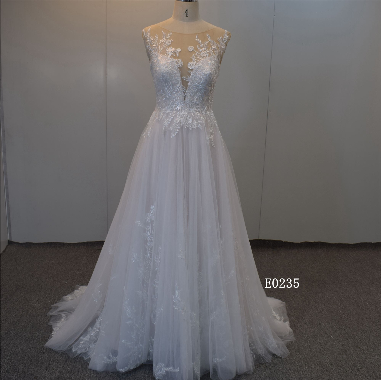 Beach Style Bridal Gown Hot Sell Wedding Gown Custom Made Bridal Gown Wholesale Bridal Dress 7448