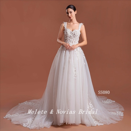 Luxury Wedding Dress 2024 Vestido de Noiva Wedding Gown For Bridal Lady